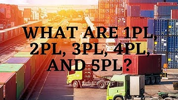 First Party Logistics to Fifth Party Logistics (1PL to 5PL)