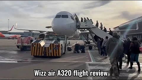 Wizz air A320 flight review | LTN-POZ