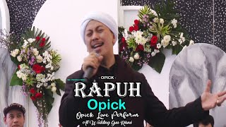 SUARA ASLINYA BIKIN HARU II Opick II RAPUH II Opick Live Perform