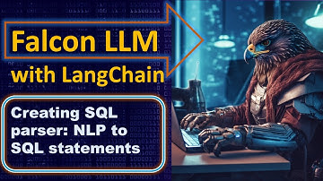 Falcon LLM with Langchain, Creating SQL Parser using Falcon LLM #machinelearning #ai