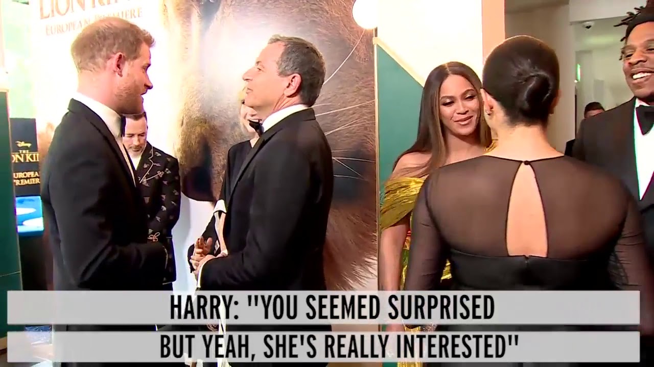 Prince Harry asks Disney CEO Bob Iger to Hire Meghan Markle for Voice Overs