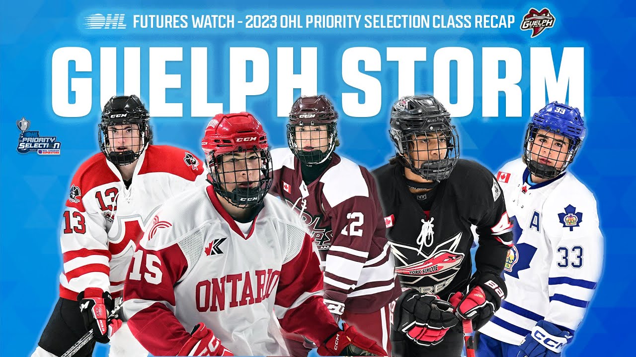 2023-2024 OHL Futures Watch Guelph Storm