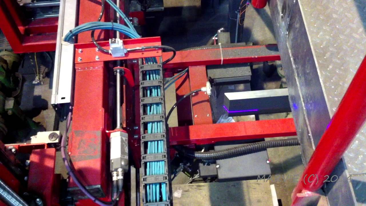 The system for pipe bevel and end squareness automated measurement. Calibration process