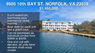 Waterfront Condos in Norfolk, VA