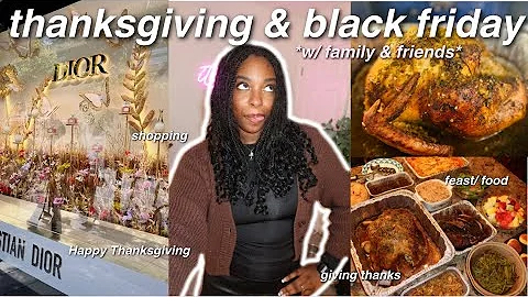 THANKSGIVING VLOG シ Black Friday,  Cooking, Shopping, Cookies & more (Vlogmas Day 1)