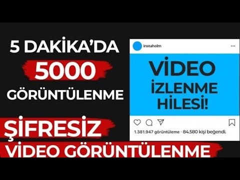 Instagram Sifresiz Ucretsiz Izlenme Hilesi 2021 100 Milyon Izlenme Youtube