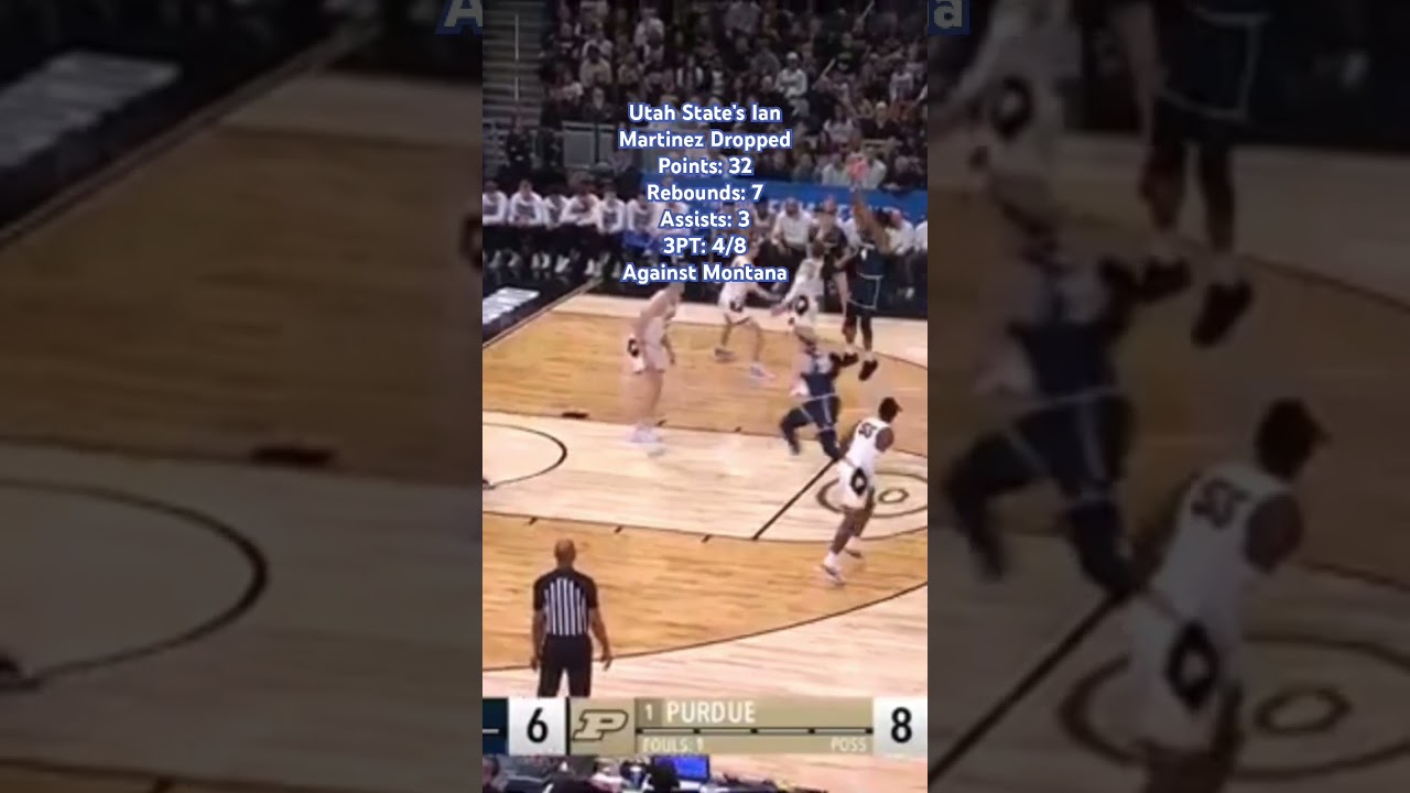 Utah State’s Ian Martinez 32 Points?! 