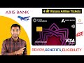 Axis Bank Vistara Credit Card Review | Axis Vistara Credit Card Eligibility - Free Air Tickets ✅