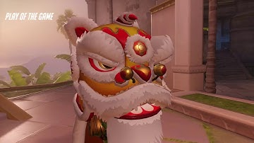 [ PC ] Overwatch CTF Ayutthaya Tracer Play of the Game Quad Killfeed