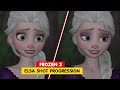 Frozen 2 | Elsa Shot Progression | Nicolas Prothais | @3DAnimationInternships