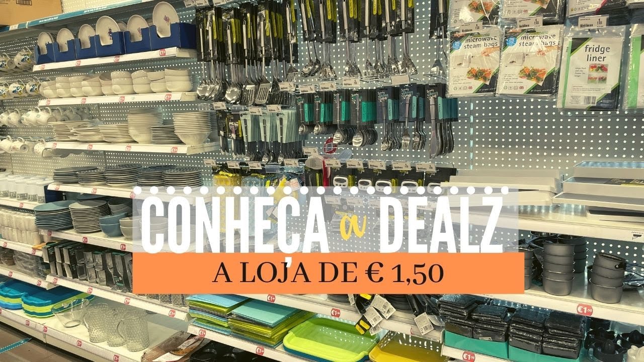 DEALZ: a loja de €1,50 da Irlanda! TUDO muito BARATO! A Poundland da Irlanda • Virgínia Fortunato