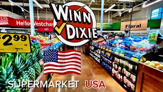 Inside Winn-Dixie 🛒 | What You Can REALLY Find in an American Grocery Store  || USA