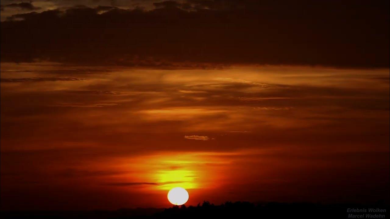 Sonnenuntergänge Abendröte usw im Zeitraffer 10 bis 31.Oktober 2023 YouTube