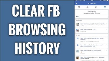 How To Clear Facebook Browsing History On Mobile
