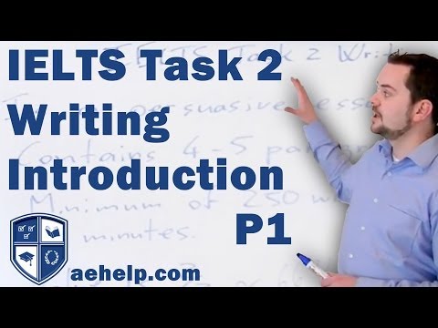 IELTS Task 2 Writing Introduction Part 1 Of 2
