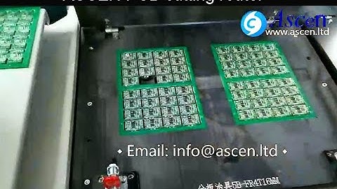 CNC milling PCB router depaneling machine with double station for cutting