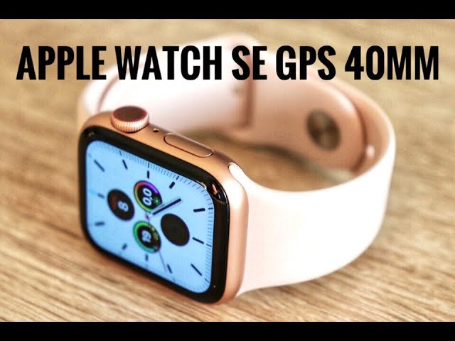 Apple Watch SE 40mm (GPS) - Màu Hồng