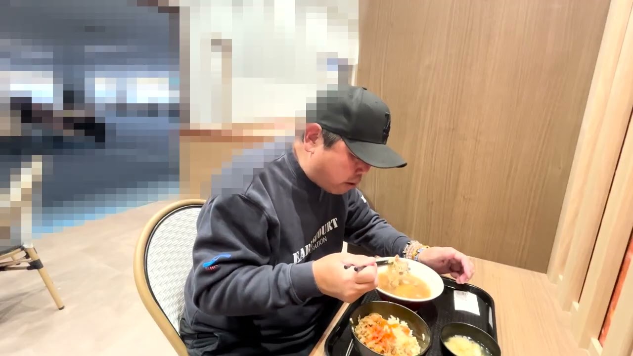 ラーメンと牛丼