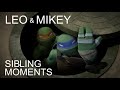 Leo and mikey being siblings for 14 minutes straight