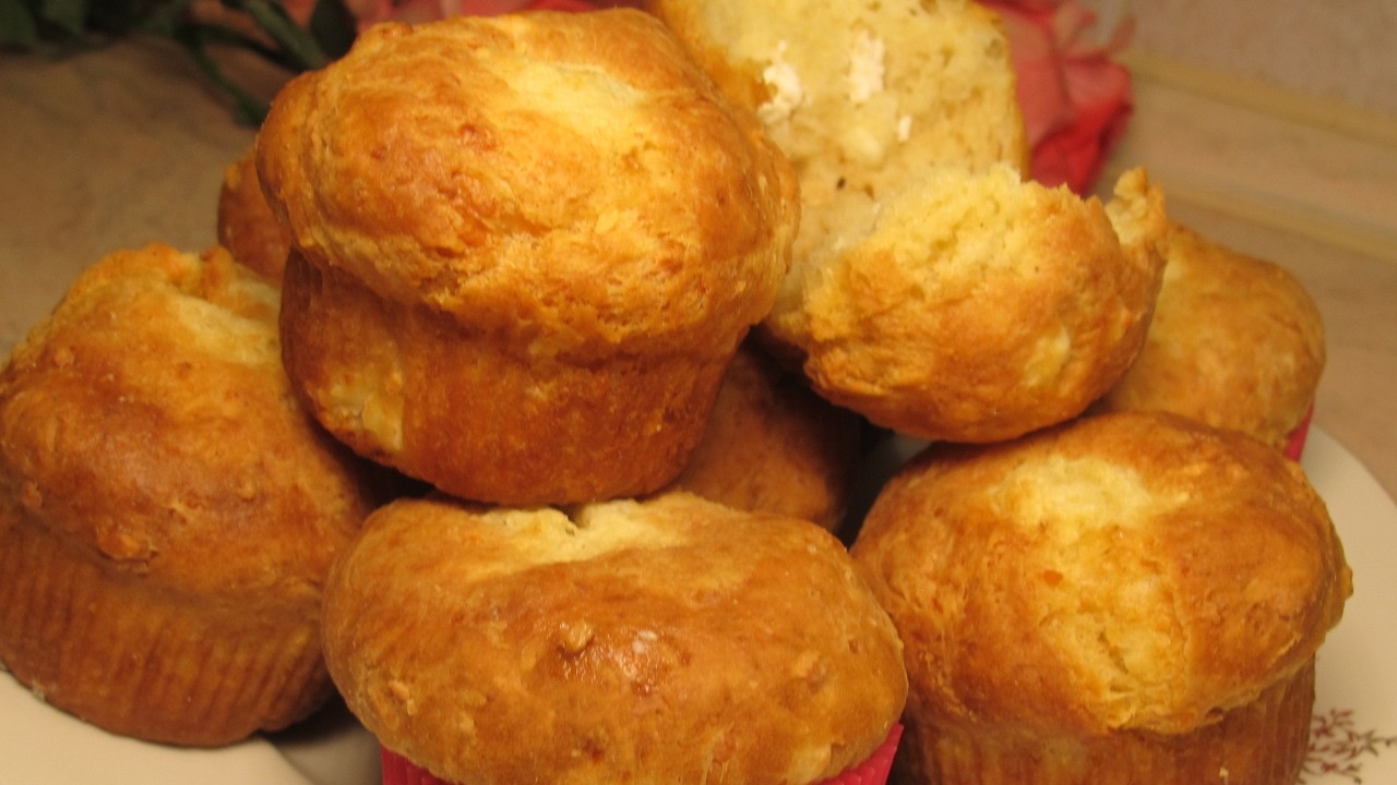 Пухкави Сиренки кексчета, лесни и вкусни.