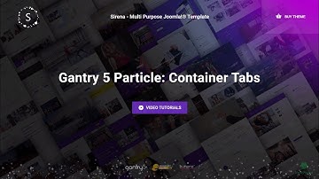 SIRENA - Gantry 5 Particle: Container Tabs