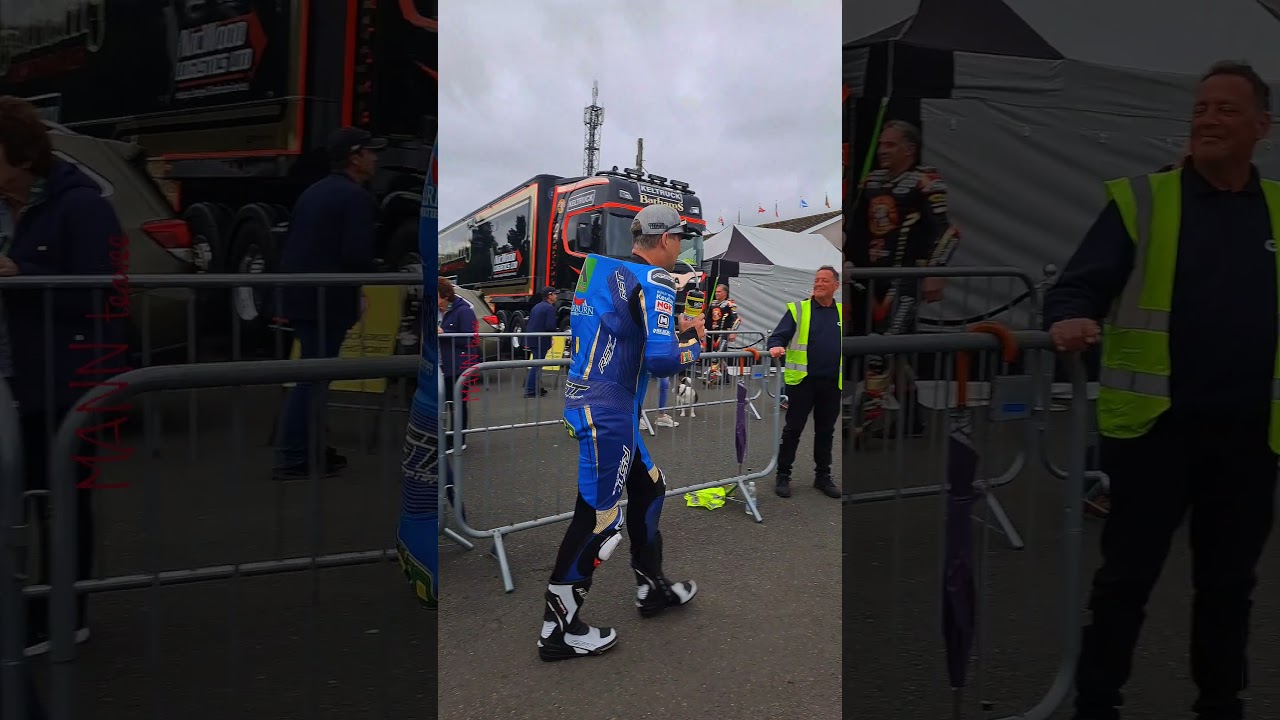 DAVID JOHNSON Paddock Walk 🇮🇲 MGP23 