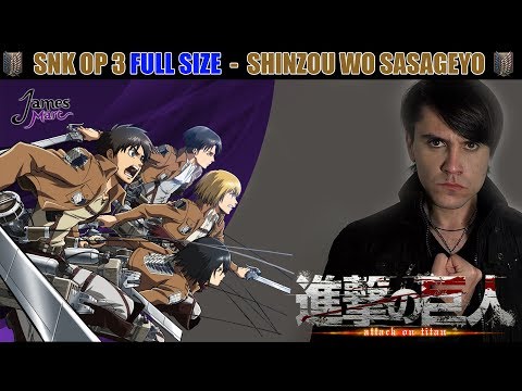 💀💀-Shingeki-No-Kyojin-OP-3-Full-Español-/-Latino-💀💀-(Doblaje-Fiel)-Shinzou-wo-Sasa