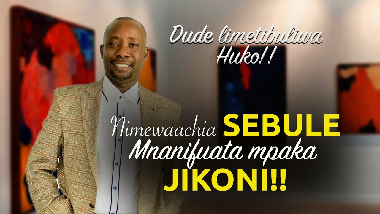 Nimewaachia Sebule mnanifuata mpaka Jikoni!!