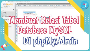 Cara Membuat Relasi Tabel Database MySQL di phpMyAdmin