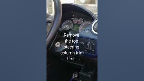 Fiesta st150 clock removal facelift