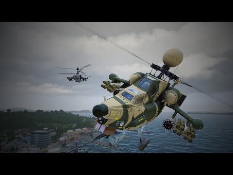 (Arma 3) RHS Сравнение Ми 28 и Ка 52