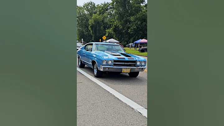 1970 Chevrolet Chevelle SS Classic Car Drive By Engine Sound Cruisin' Hines 2024