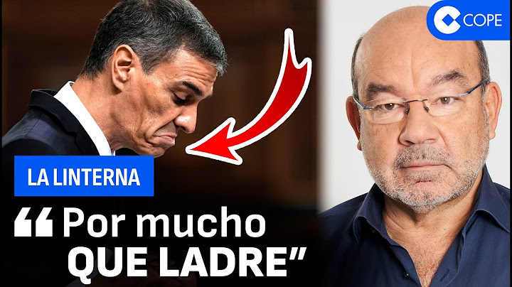 Expósito: "Pedro Sánchez can hold on at this point because his partners will support him."