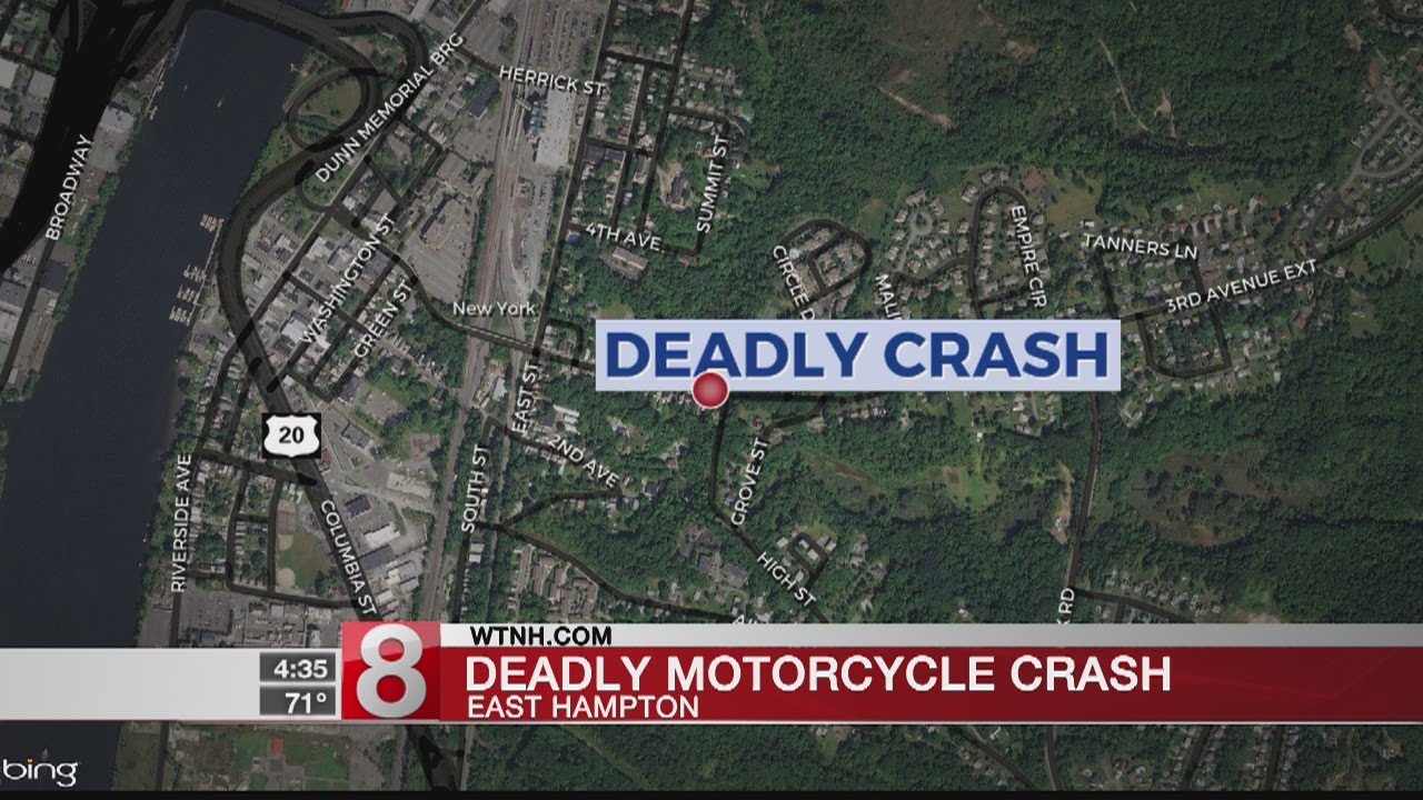 Police identify motorcyclist killed in East Hampton crash YouTube