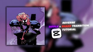 Trending reverse Ripple + Shake transition Tutorial On CapCut | CapCut Tutorial
