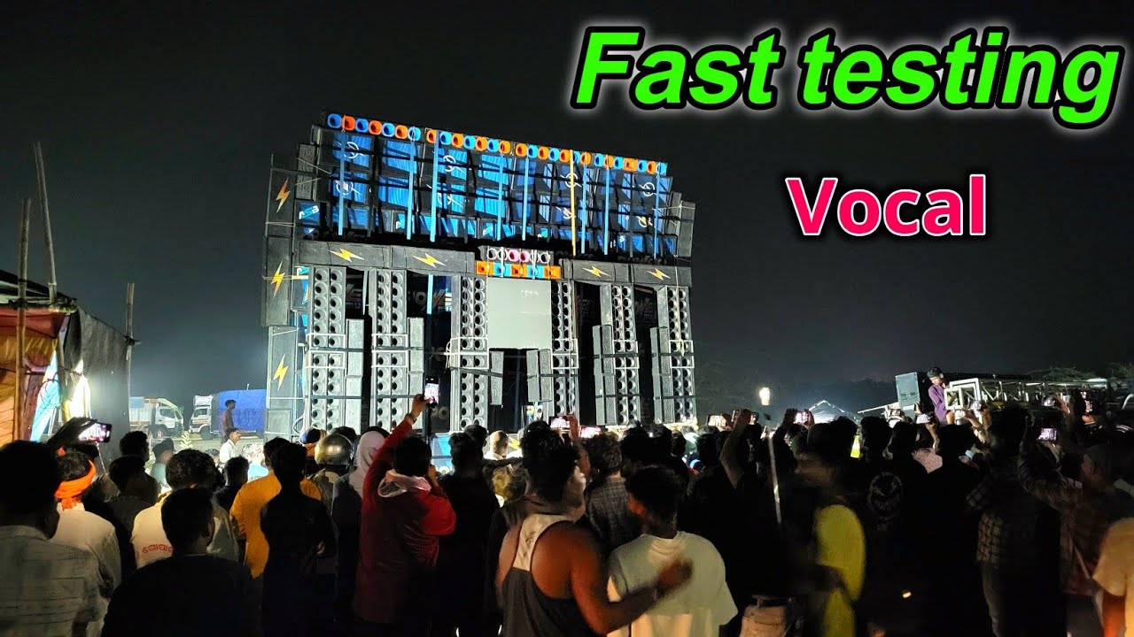 Power Music Fast vocal teting /Odisha motto mela may