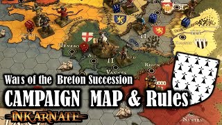 ブルターニュ継承戦争のマップとキャンペーンルール screenshot 4
