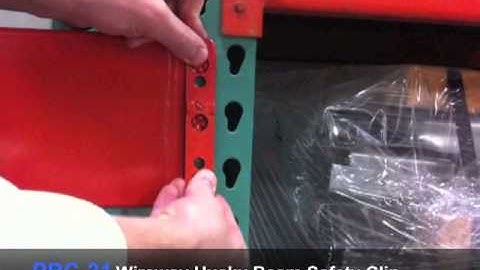 Wireway Husky Beam Safety Clip (Pallet Rack) H1010BL