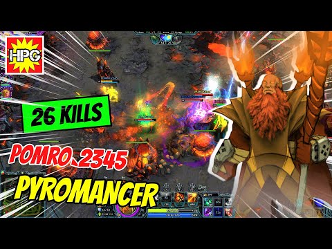 HON PYROMANCER GAMEPLAY | POMrO`2345 | Diamond - NM