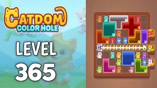 Catdom: Color hole Level 365 walkthrough solution 