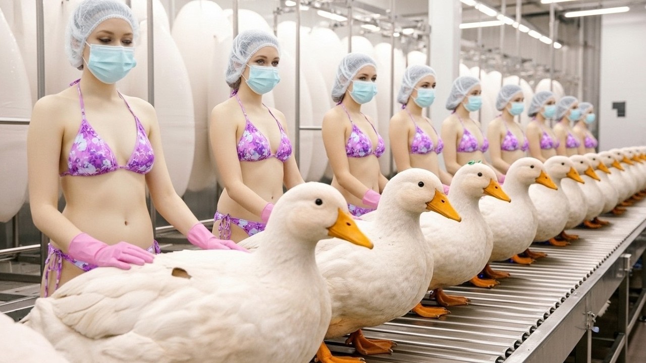 Inside the Duck Down Factory | Why Luxury Winter Jackets Are So Expensive (Full Process)