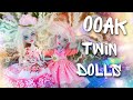 DIY OOAK TWIN Sisters How to make OOAK CUSTOM Repaint