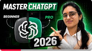 ChatGPT Tutorial 2026 | How to Use ChatGPT effectively for FREE | ChatGPT kaise use kare | 