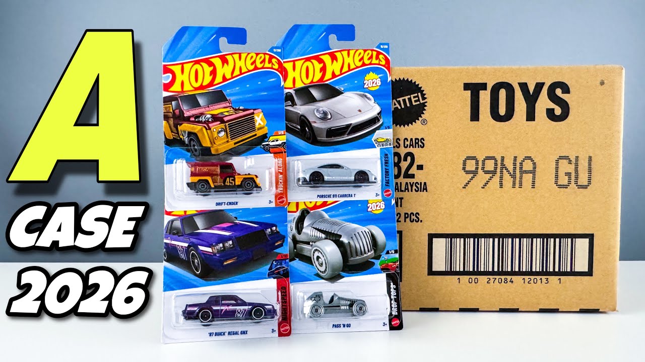 Unboxing Hot Wheels 2026 - A Case! - YouTube