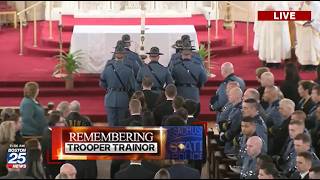 WATCH LIVE: Funeral for fallen Mass. State Police Trooper Kevin Trainor. Net Worth