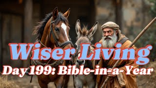 Wise Friends, Wiser Living: Day 199 - Proverbs 26–28  Bible in a Year Daily Devotional
