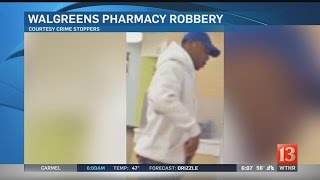 Walgreens pharmacy robbery