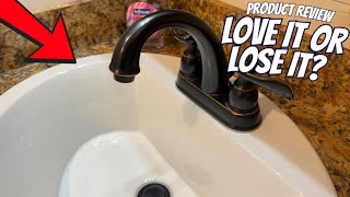 Delta Bathroom Faucet Review | Easy To Clean | Stylish Oil Rubbed Bronze
