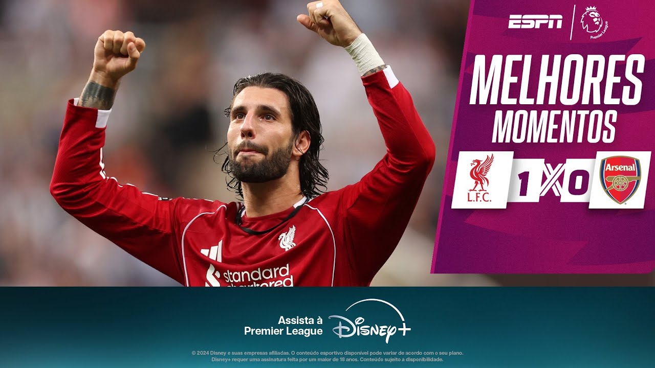 SZOBOSZLAI faz GOLAÇO ANTOLÓGICO de falta, e LIVERPOOL vence ARSENAL em Anfield | Melhores momentos