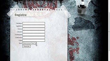 Capitulo 5 Creacion de Base de Datos MySQL & PHP en Dreamweaver